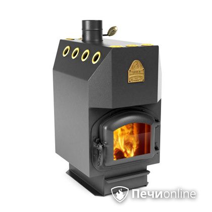 Печь-буржуйка TMF Инженер с чугунной дверцей угольный "Профессор Бутаков" в Бронницах